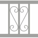 PAAR VOLUTEN ZWISCHEN DEN GITTERN