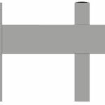 ÜBERHANG DER STANGE MIT ENDSTÜCK 30 mm